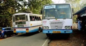 KSRTC RPE 807 Thalassery - Madikeri & RPC 920 Thalassery - Virajpet