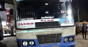 TNSTC TN 30 N 1542 Coimbatore - Salem - Hosur Bus Timings