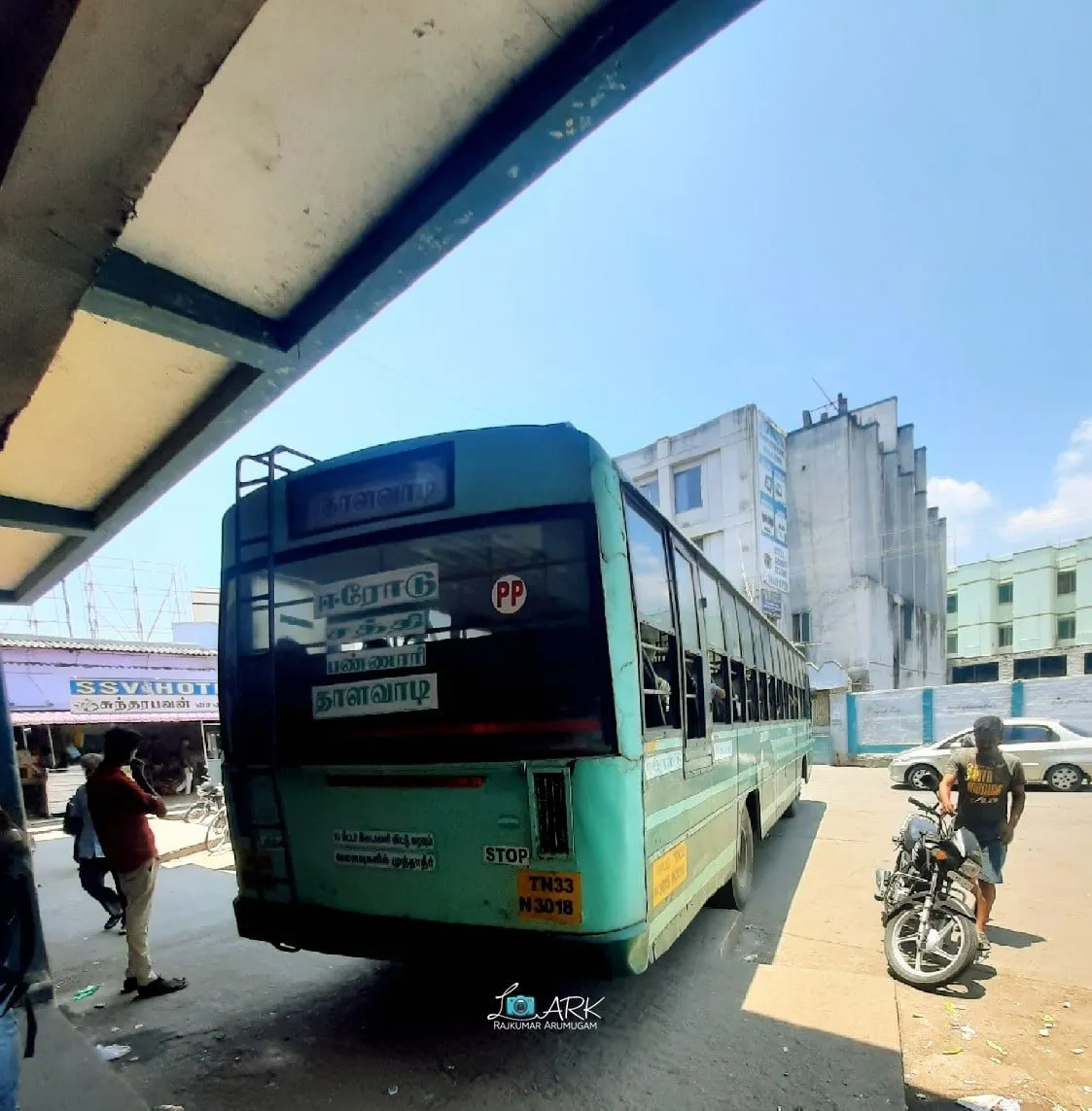 TNSTC TN 33 N 3018 Erode - Sathyamangalam - Thalavadi Bus Timings