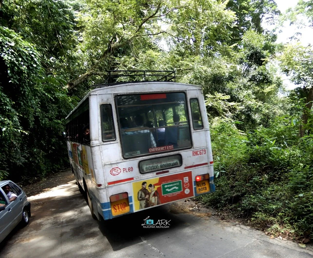 KSRTC RNC 673 Palakkad - Nelliyampathy - Pothupara Bus Timings