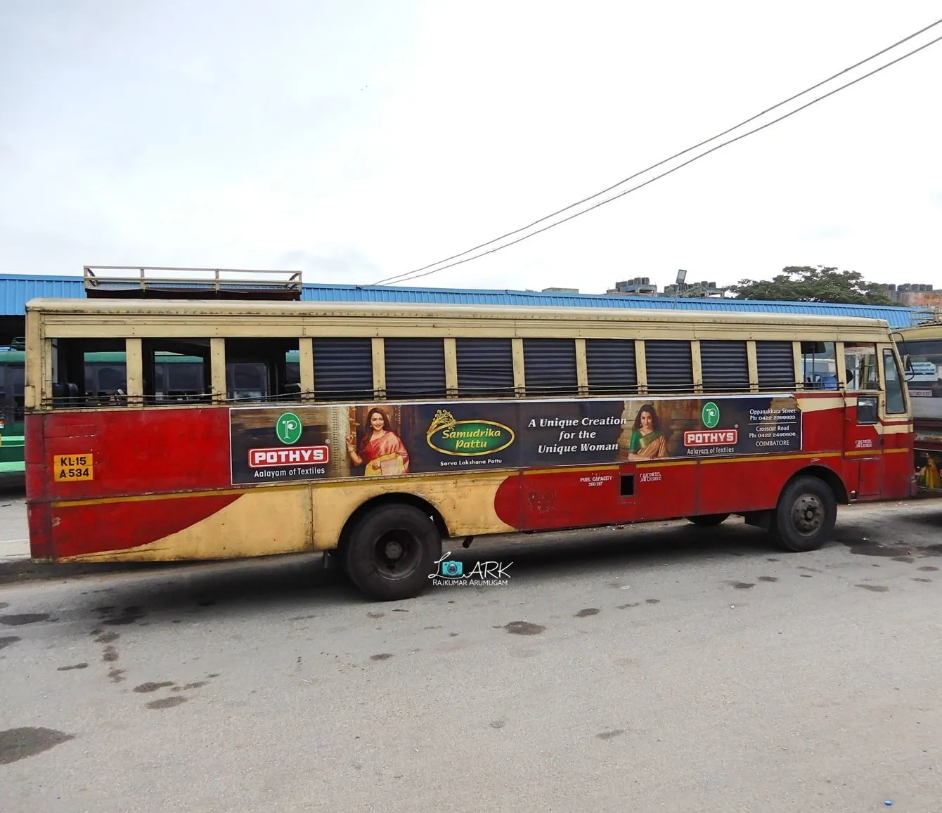 KSRTC RSC 978 Palakkad - Coimbatore Bus Timings 