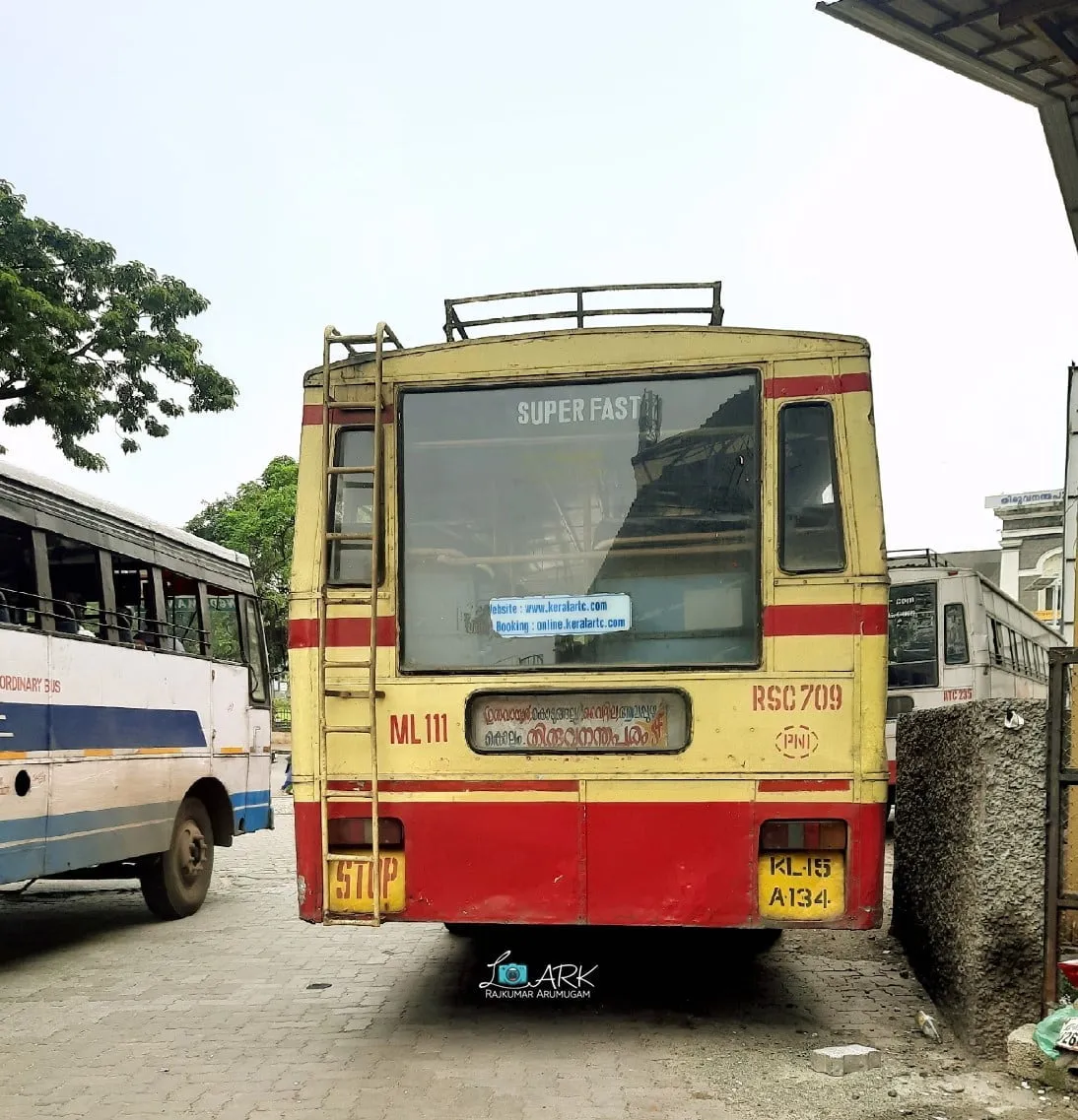 KSRTC RSC 709 Ponnani - Thiruvananthapuram Bus Timings
