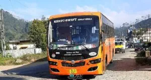 KSRTC KS074 Munnar - Bangalore SWIFT Deluxe Air Bus Timings