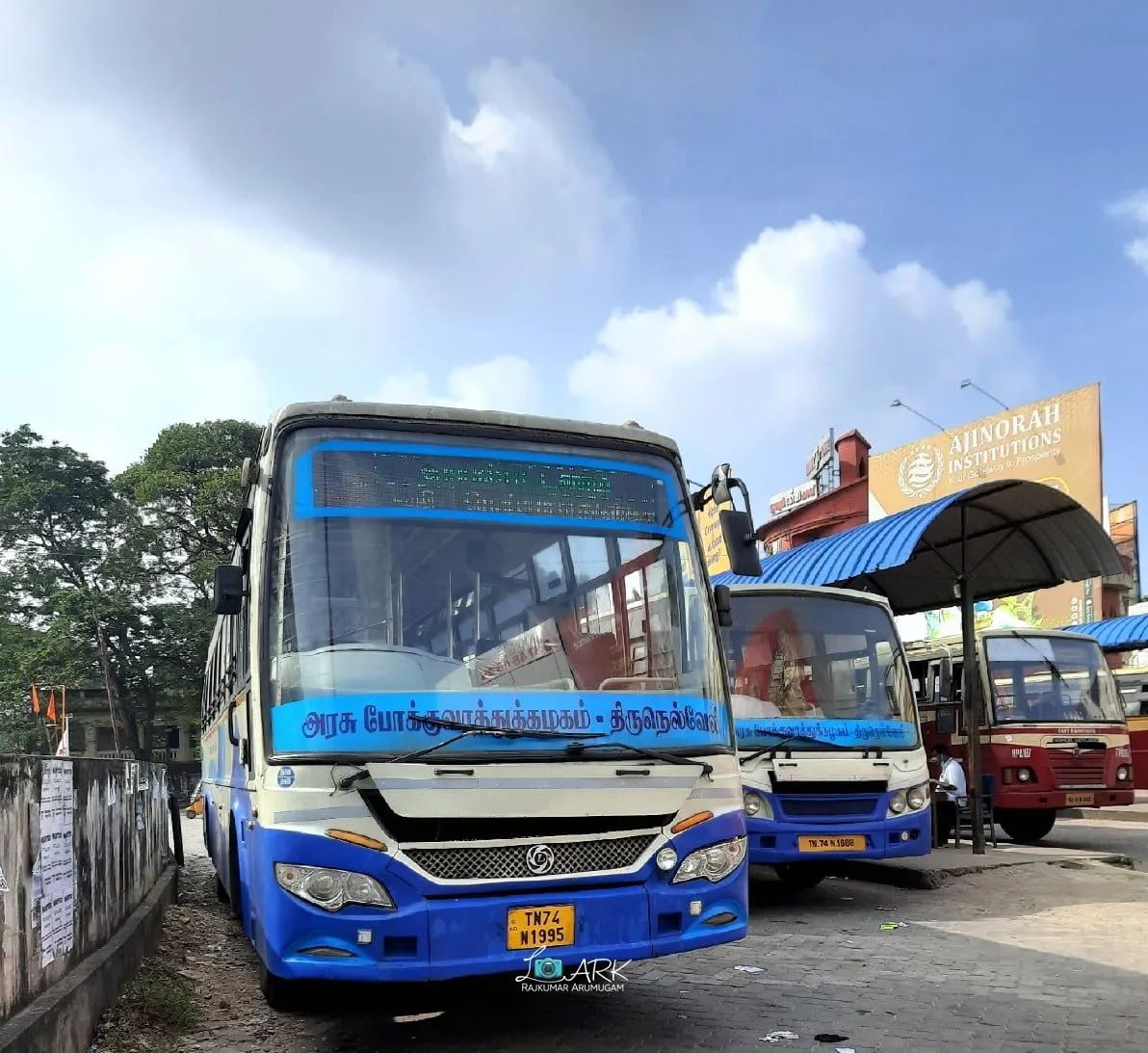 TNSTC & SETC Bus Timings from Kanyakumari Bus Stand