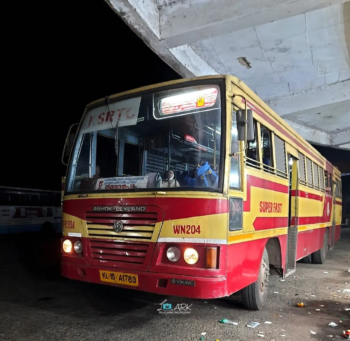 KSRTC RPK 994 Kalpetta - Thiruvananthapuram Bus Timings