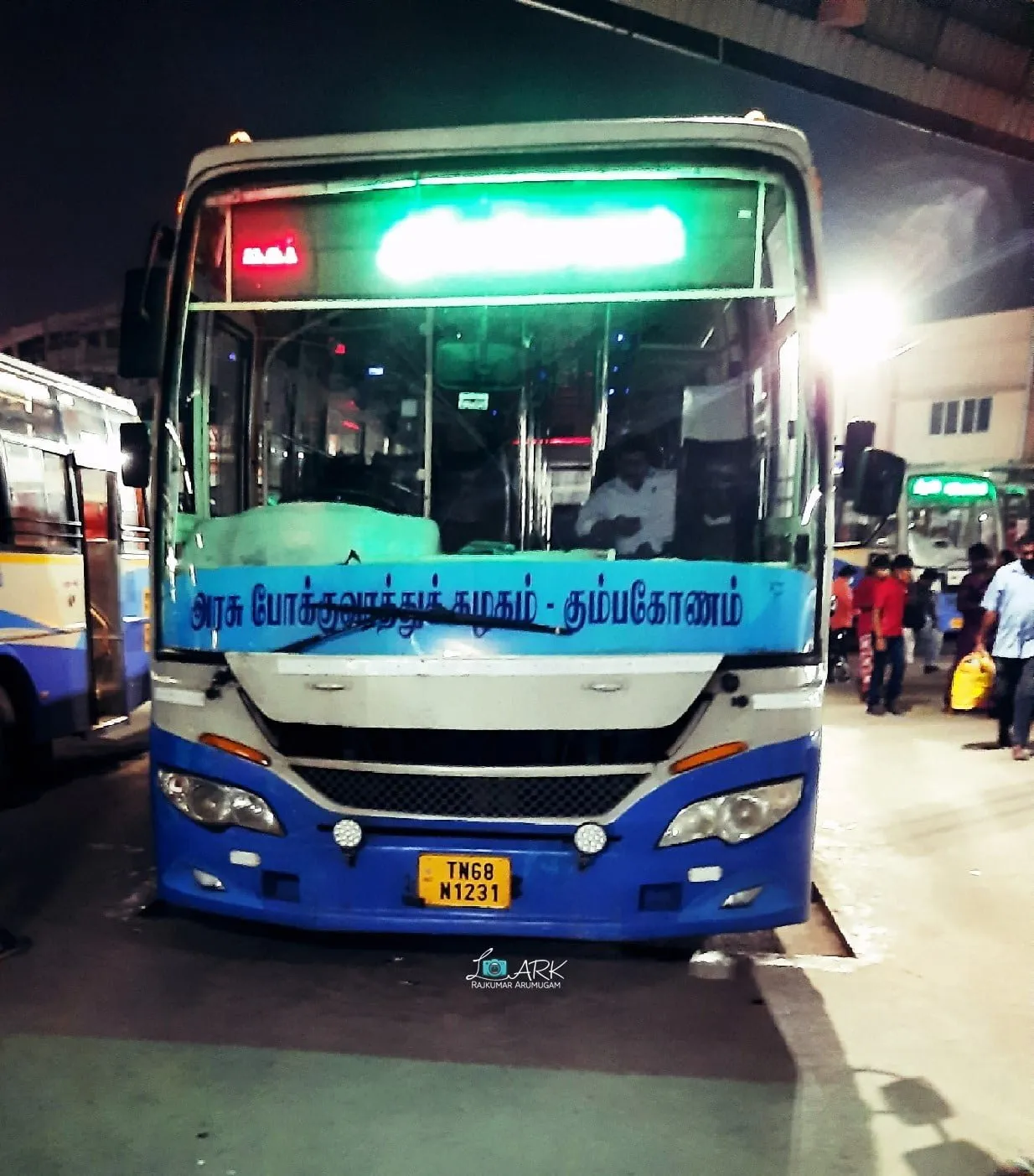 TNSTC Bus Timings from Vellore Bus Stand-