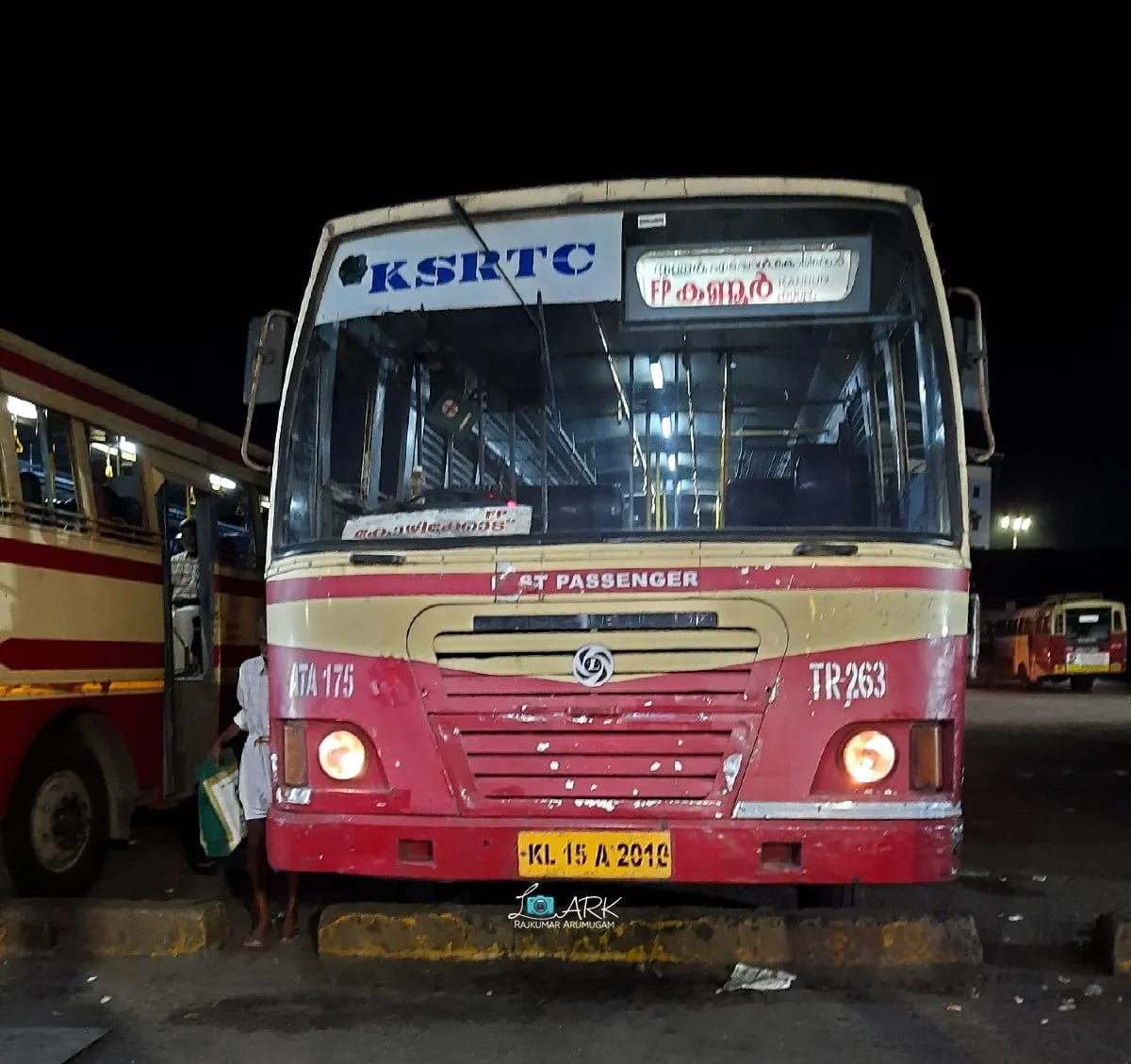 KSRTC ATA 175 Kannur - Thrissur - Palappilly Fast Passenger Bus Timings