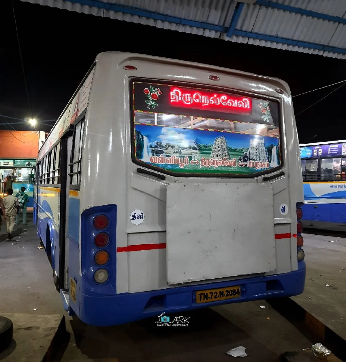 TNSTC TN 72 N 2084 Coimbatore - Tirunelveli Bus Timings