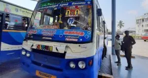 TNSTC TN 38 N 3417 Erode to Palakkad Bus Timings