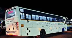 SETC Ultra Deluxe Bangalore to Kumily Bus Timings