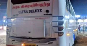SETC Ultra Deluxe Chennai to Kumily Bus Timings