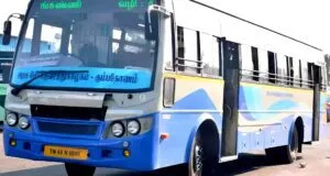 TNSTC TN 68 N 0991 Velankanni to Poondi Madha Kovil Bus Timings