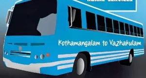 Kothamangalam to Vazhakulam Bus Timings