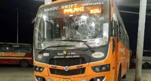 KSRTC-SWIFT Deluxe KS 075 Thiruvananthapuram to Palani Bus Timings