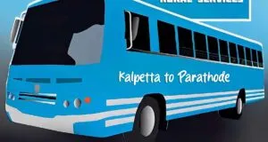 Kalpetta to Parathode Bus Timings