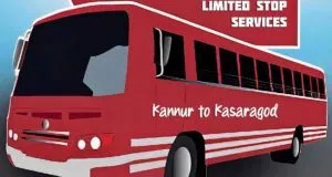 Kannur to Kasaragod Bus Timings