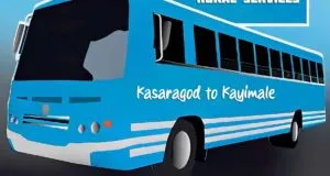 Kasaragod to Kayimale Bus Timings