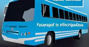 Kasaragod to Minchipadavu Bus Timings