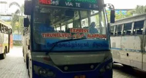 TNSTC TN 72 N 2323 Tirunelveli to Alappuzha Bus Timings