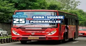 Chennai MTC Bus Route 25 Anna Square to Poonamallee Bus Timings-Featured-Image