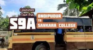Coimbatore-Town-Bus-Route-S9A-Ondipudur-to-Sankara-College-Bus-Timings-300x160
