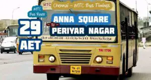 Chennai-MTC-Bus-Route-29AET-Anna-Square-to-Periyar-Nagar-Bus-Timings-300x160